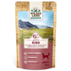 Wildes land Classic govedina za pse 150g