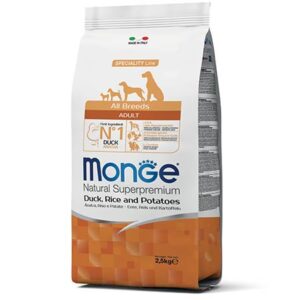 Monge patka s rižom i krumpirom 2,5kg